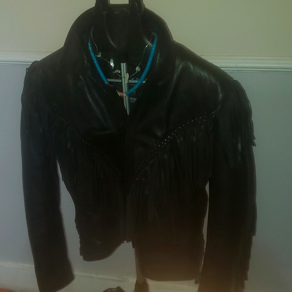 Leather jacket